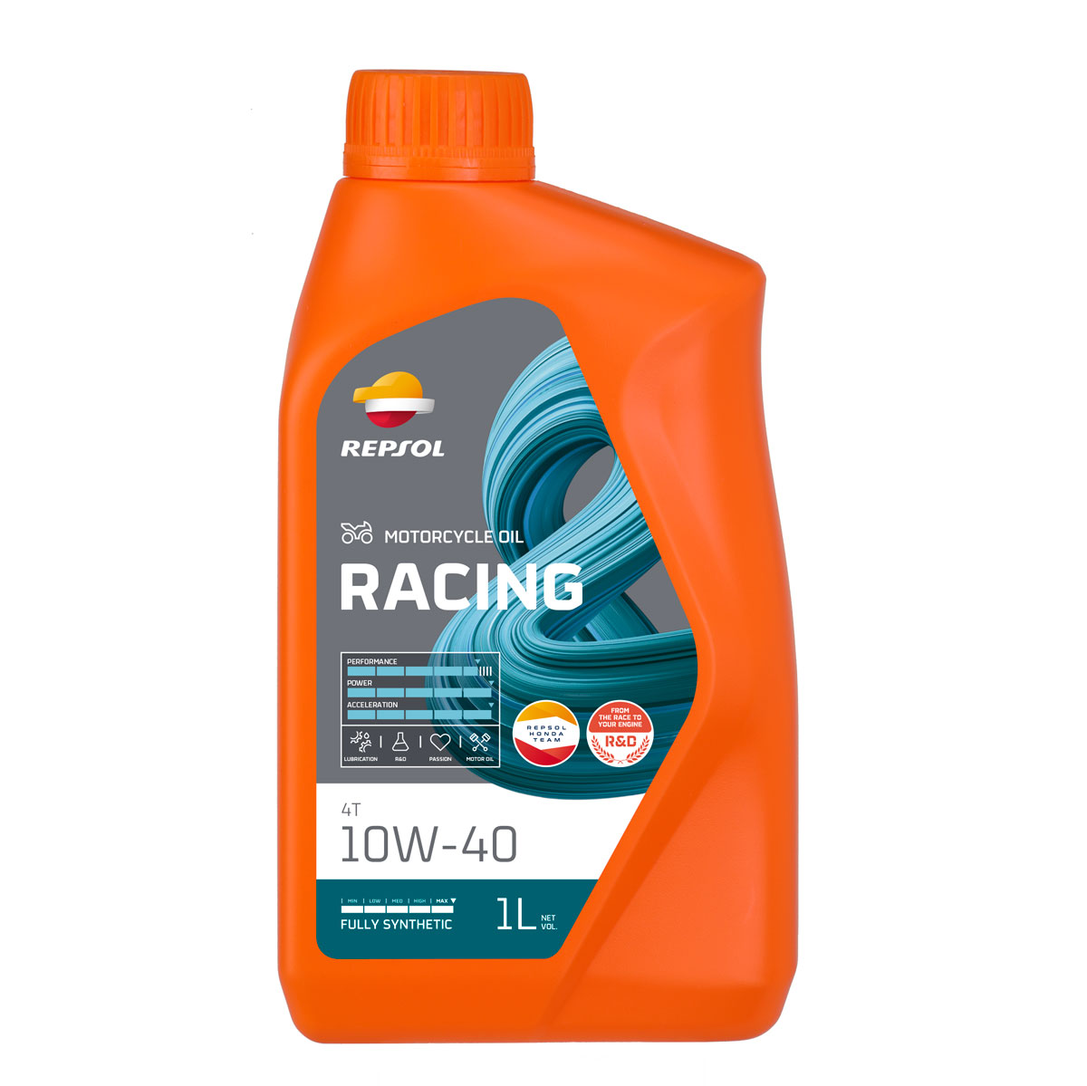 Λάδι κινητήρα Repsol Racing 10w40 Full Synthetic 1Lt